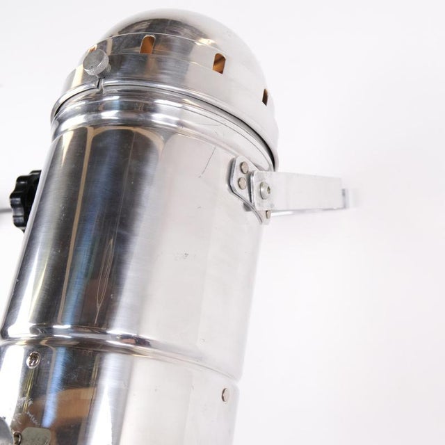 1950s Vintage Spotlight Lamp in Polished Aluminium, 1950s For Sale - Image 5 of 10