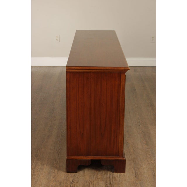Baker Milling Road Georgian Style Walnut Buffet Sideboard For Sale - Image 18 of 18