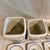 Vintage Portuguese Kitchen Canister Set Heavy Porcelain Handpainted Floral Motif - Set of 4 For Sale In Detroit - Image 6 of 7