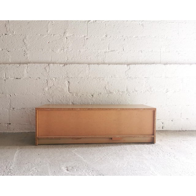Mid-Century Modern German Lowboard in Beech, 1960s For Sale - Image 6 of 14