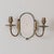 1940s Pair of French Brass and Mirror Sconces For Sale - Image 11 of 15