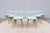 Fabulous set of 6 Fiber side or dining chairs by Copenhagen-based design duo Iskos-Berlin for the Danish brand Muuto. The...