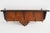 Vintage Dutch Art Deco Amsterdam School Coat Rack in Oak, 1920 For Sale - Image 3 of 8
