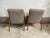 Pair of MCM French Upholstered Wooden Armchairs For Sale In Raleigh - Image 6 of 11