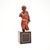 Neoclassical Style Sculpture of Meleager, 1950, Resin on Wood Base For Sale - Image 4 of 14