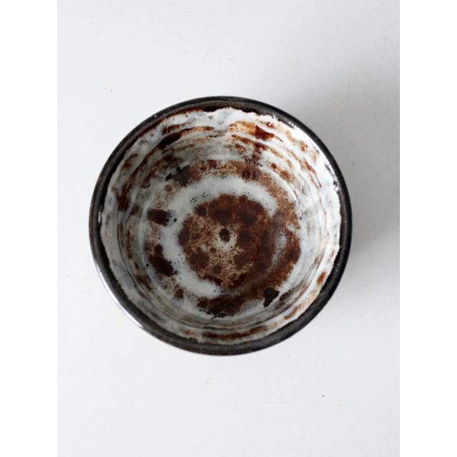 Vintage Studio Pottery Bowl For Sale - Image 6 of 8