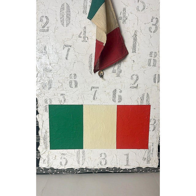 Early 21st Century Minimalist Italian Mixed-Media Painting by Lella Rendesi For Sale - Image 5 of 18