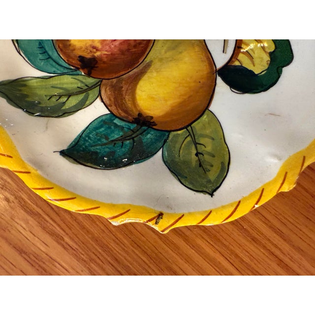 Late 19th Century Hand-Painted Cantagalli Firenze Majolica Italian Plates- Set of 4 For Sale - Image 9 of 10