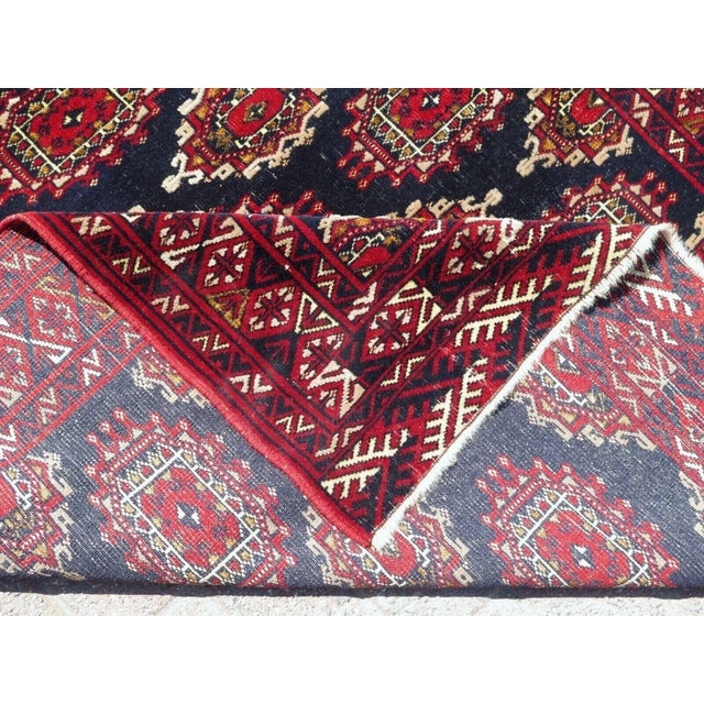 1960s Vintage Turkish Handknotted Area Rug - 47"x59" For Sale - Image 11 of 12