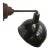 Industrial Vintage Industrial Black Enamel Cast Iron Factory Scones Wall Lights For Sale - Image 3 of 8