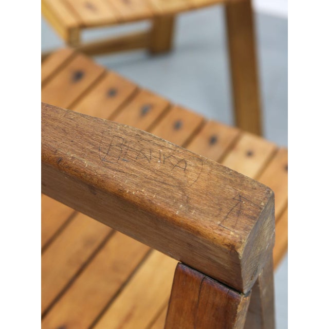 Vintage Trieste Folding Chair by Aldo Jacober, 1960s For Sale - Image 13 of 18