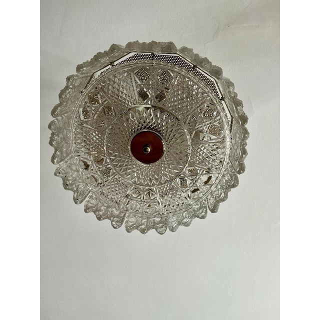 Pendant Lamp with Crystal Glass Elements by Carl Fagerlund for Orrefors, Sweden, 1960s For Sale - Image 14 of 18