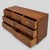 Campaign 1970s Campaign Style Walnut and Brass Chest by Baker Furniture Company For Sale - Image 3 of 6