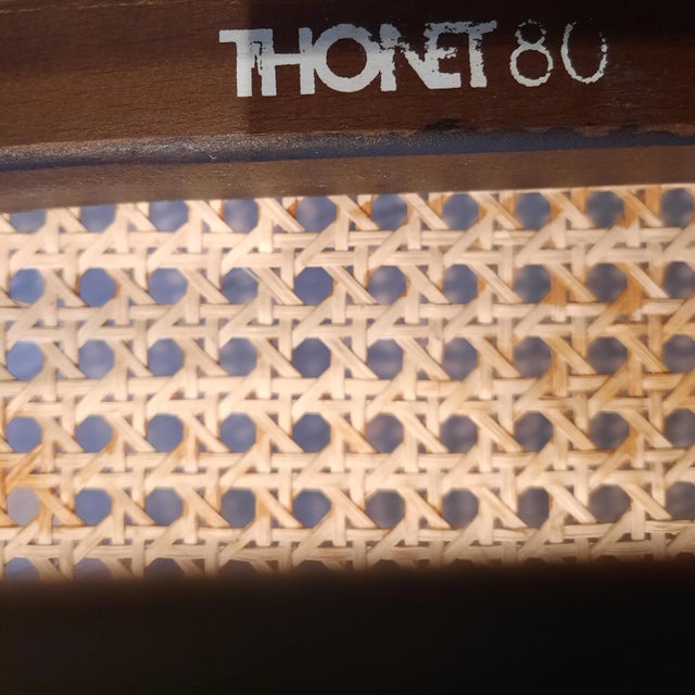 No. 215 RF Chairs by Michael Thonet, 1980, Set of 4 For Sale - Image 11 of 12