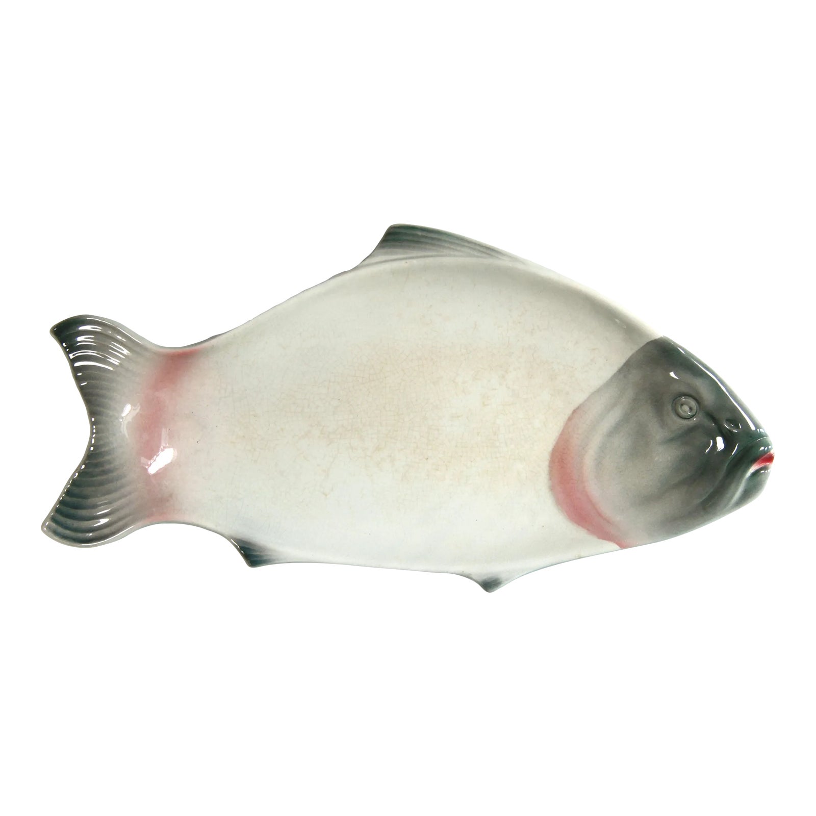 Vintage Goteborg Swedish Ceramic Fish Serving Platter / Wall Plate