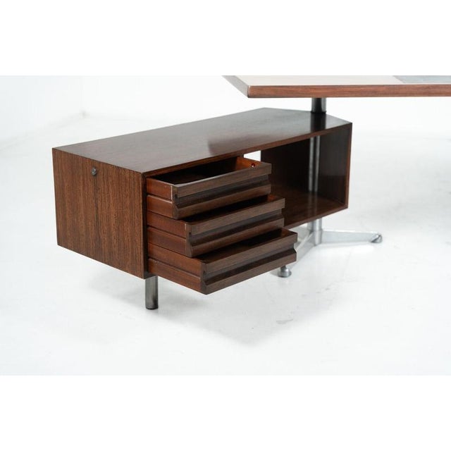 T96 Boomerang Desk by Osvaldo Borsani for Tecno, Italy, 1956 For Sale - Image 14 of 18