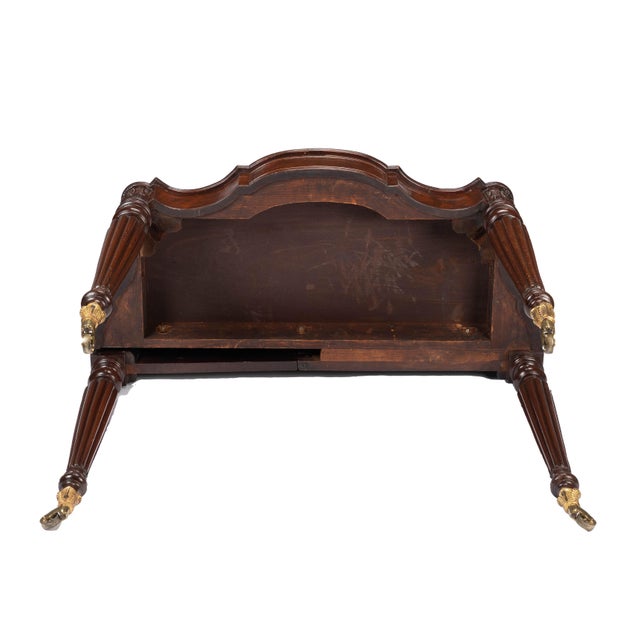 Federal Flip Top Mahogany Game Table Attributed to Samuel Field McIntire, 1810-15 For Sale - Image 18 of 18