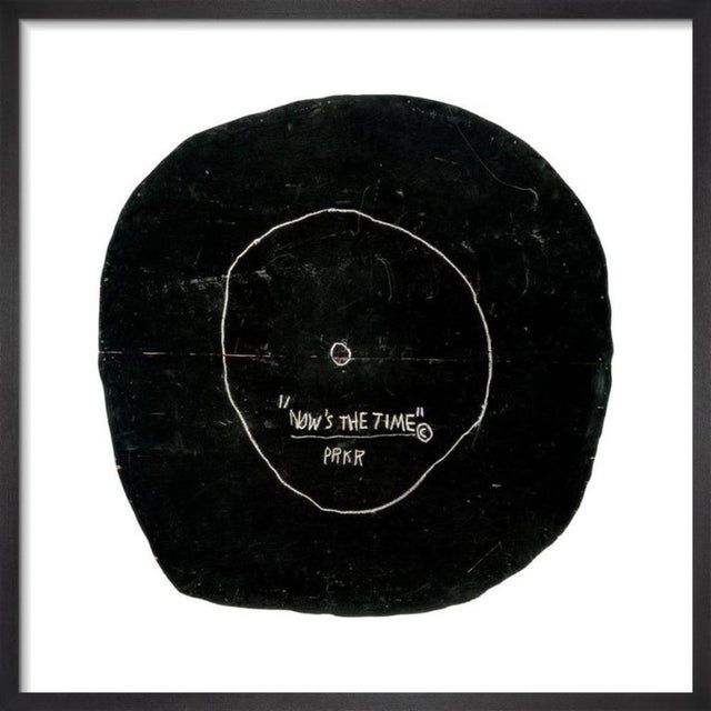 Jean-Michel Basquiat, Now's the Time, 1985/2021 (Framed) Monte Carlo 300gsm watercolour paper. This premium paper is made...