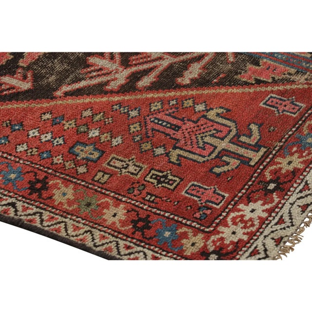 Antique Persian Runner Rug With Polychromatic Floral Patterns - Rug & Kilim For Sale In New York - Image 6 of 8