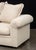 Late 20th Century Modern Beige Upholstered Three-Seat Sofa For Sale - Image 5 of 7