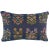 Schumacher Schumacher Annika Floral Tapestry Pillow 18"x12" in Multi on Navy For Sale - Image 4 of 4
