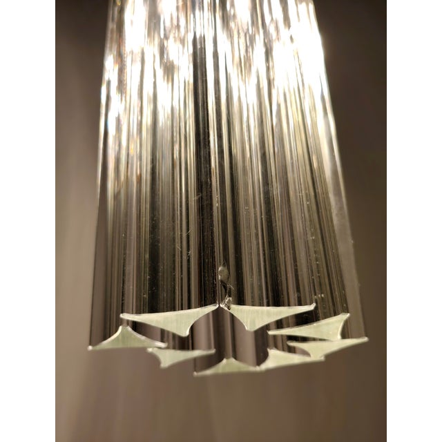 Vintage Spanish Crystal Hanging Lamp, 1950s For Sale - Image 10 of 11