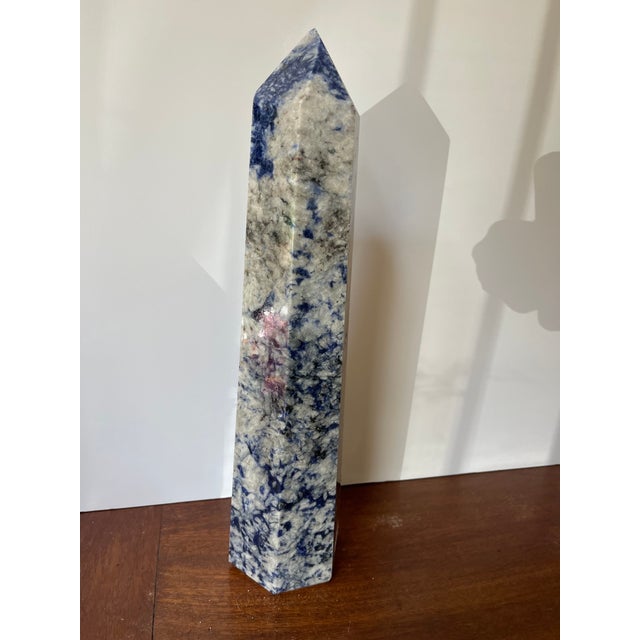 1990s Vintage Sodalite Obelisk For Sale In Austin - Image 6 of 8