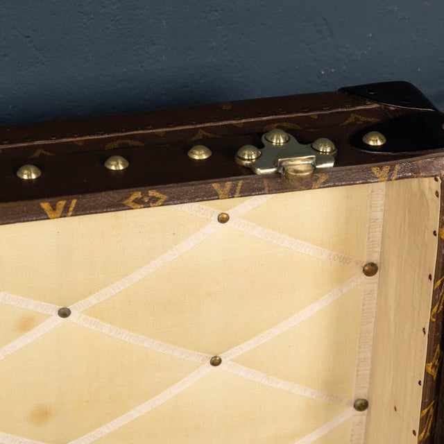 Vintage Cabin Trunk in Monogram Canvas from Louis Vuitton, 1930 For Sale - Image 13 of 18