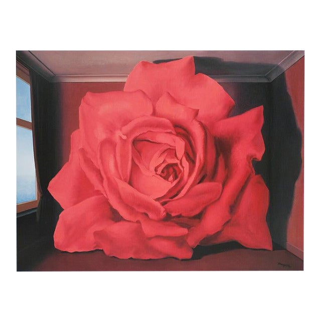 2013 Rene Magritte 'Le Tombeau Des Lutteurs' Surrealism Purple Belgium