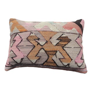 Vintage Kilim Rug Pillow Cover For Sale