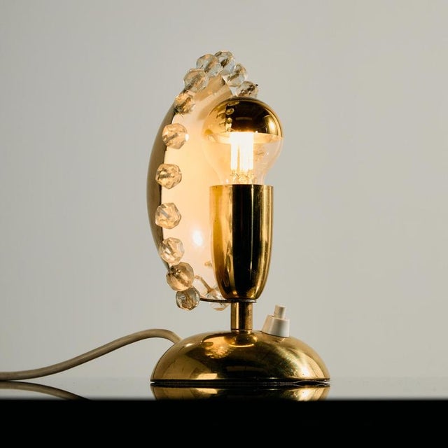 1950s Brass Table Lamps by Rupert Nikoll, 1950s, Set of 2 For Sale - Image 5 of 8