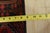 Vintage Baloch Rug 3'1'' X 4'8'' Black Wool Tribal Hand-Knotted Oriental Carpet For Sale - Image 10 of 12