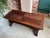 Antique French Coffee Table Carved Oak Bench Baroque Window Hall Seat C1900. For Sale In Dallas - Image 6 of 18