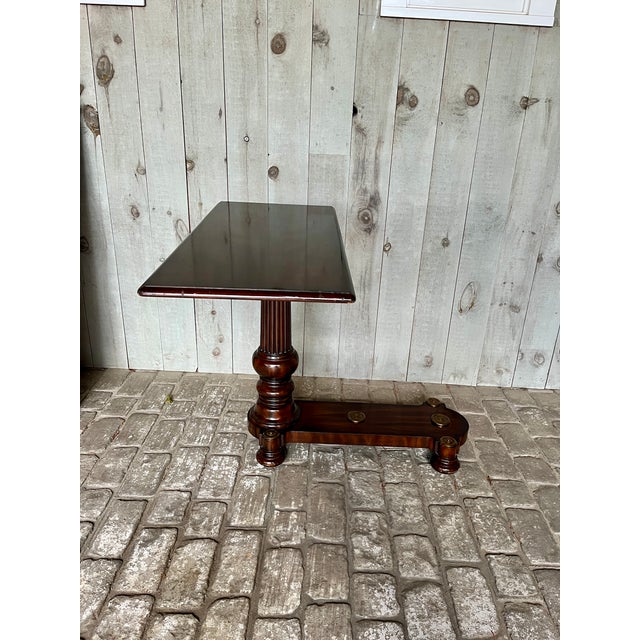 1990s Maitland-Smith Unique Adjustable Reading Table For Sale - Image 9 of 11