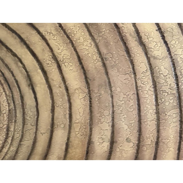 Low Table Texturized Brass Top in the style of Ado Chale, France, 1970 For Sale - Image 13 of 16