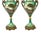 Ceramic Pair of Large / Impressive 19th Century French Ormolu Mounted Sèvres Porcelain Urns For Sale - Image 7 of 13