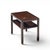 Edward Wormley for Dunbar Mid Century Mahogany and Brass Side End Tables - Pair For Sale - Image 10 of 12