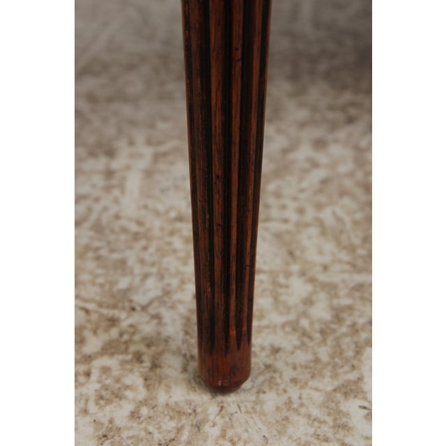 Cherry Inlaid Top Regency Style Lamp Table For Sale - Image 11 of 12