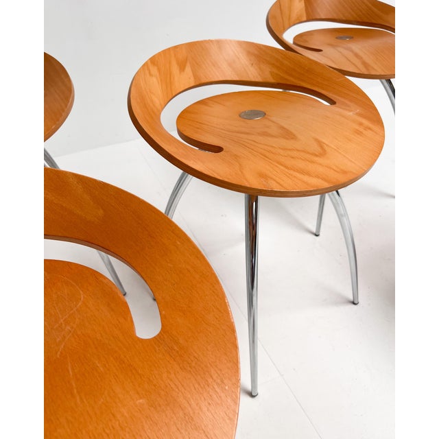 Brown Magis Lyra Stook Blanc by Sigurdur Thorsteinson, 1990s For Sale - Image 8 of 14