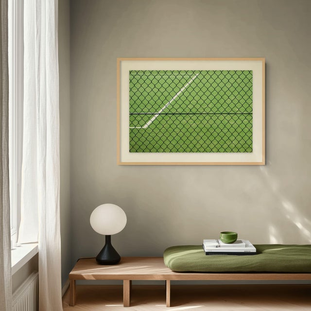 Kimberly Poppe, Tennis Court, 2014, Archival Pigment Print For Sale - Image 4 of 10