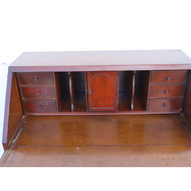 Early 1900s Art Deco Secretary Desk 6678 For Sale In Miami - Image 6 of 18