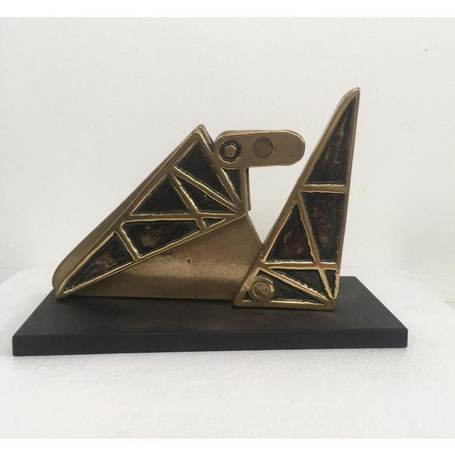 Bruno Chersicla, Abstract Kinetic Sculpture, 1980, Painted Metal For Sale - Image 14 of 18