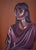 "Velvet Soul", Oil on Canvas Painting by Olayinka Salami For Sale