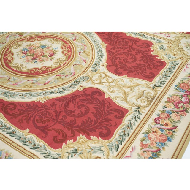 French Aubusson Rug 8'0" X 10'0" For Sale - Image 3 of 8
