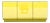 Postmodern Yellow Gloss Laminate Waterfall Dresser For Sale