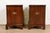 Harden Furniture Georgian Solid Cherry Wood Three-Drawer Bedside Chests, Pair For Sale - Image 13 of 15