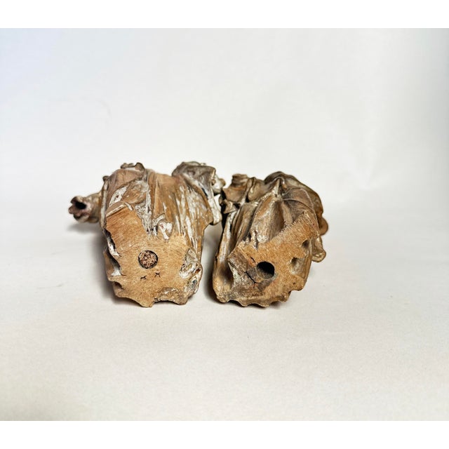 Mary, John, Attendant Figures, German, 17th Century, Carved Wood For Sale - Image 9 of 10