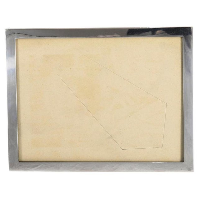 Vintage Sterling Silver Rectangular Portrait Photo Frame, 21st Century For Sale - Image 10 of 10