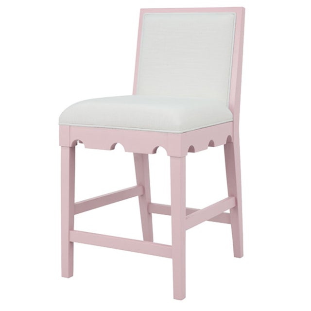 New special order item. Not vintage. 40.5" H x 20" W x 22.25" D Seat Height: 26" *Cerused oak has natural variations and...