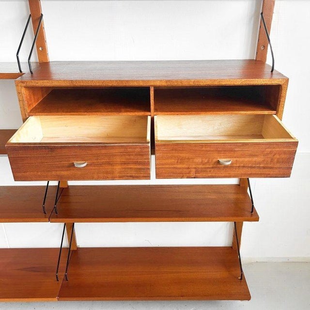 Mid-Century Danish Royal Wall Unit by Poul Cadovius, 1950s For Sale - Image 10 of 13